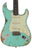 Fender Custom Shop 1960 Relic Stratocaster, Faded, Aged Sea Foam Green