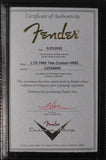 Fender Custom Shop Limited 1960 Telecaster Custom, Heavy Relic, Aged Olympic White Over 3-Color Sunburst