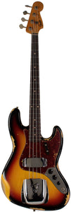 Fender Custom Shop 1961 Jazz Bass Heavy Relic, 3 Color Sunburst