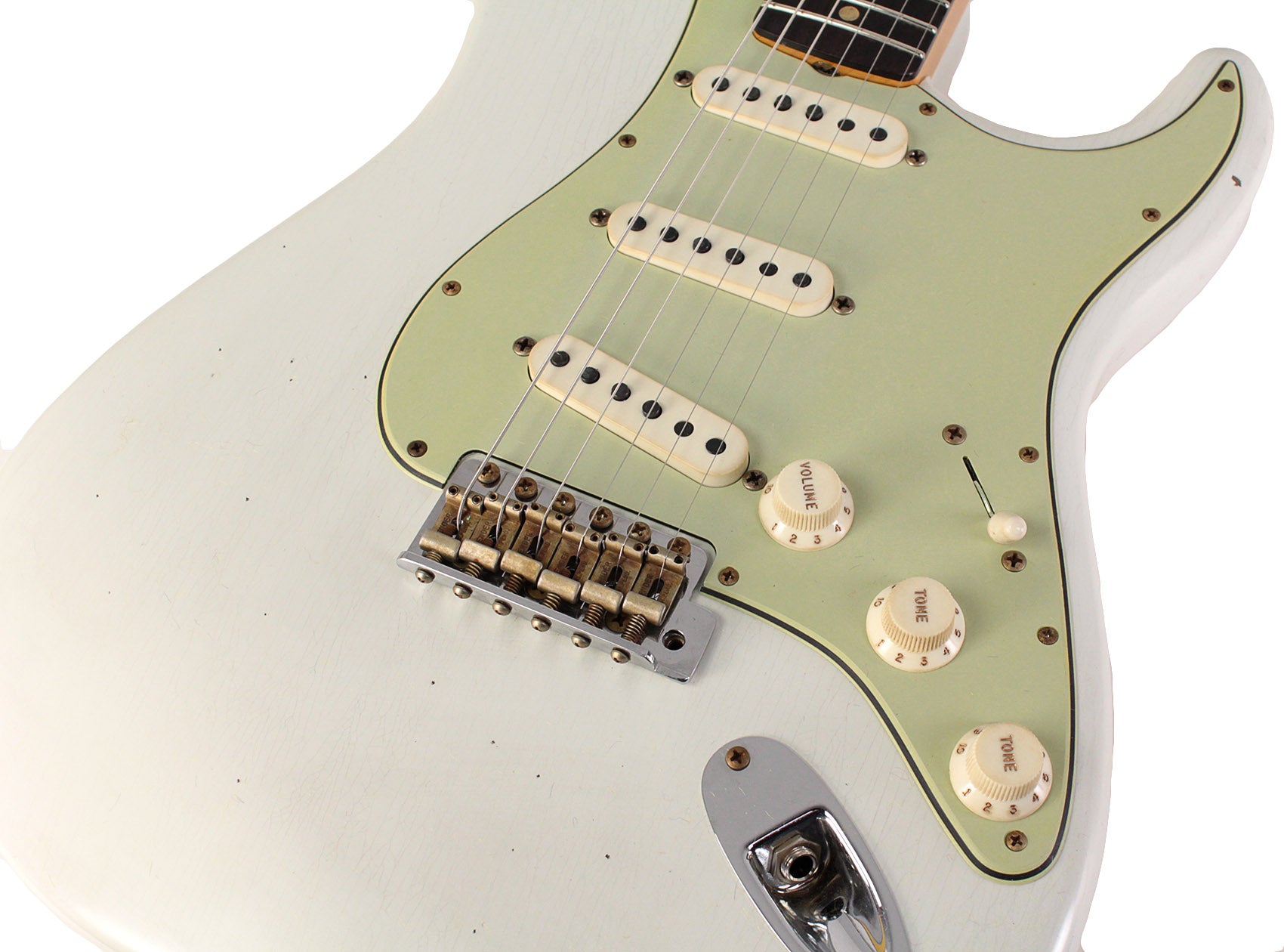 ★Custom Relic OlympicWhite Stratocaster★ fender_custom_shop_63_stratoca
