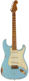 Fender Custom Shop Limited 1962 Bone Tone Stratocaster, Relic, Faded Aged Daphne Blue