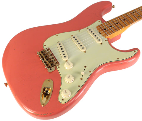 Fender Custom Shop Limited 1962 Bone Tone Stratocaster, Relic, Faded Aged Tahitian Coral