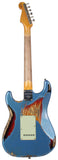 Fender Custom Shop 62 Heavy Relic Strat Guitar, Lake Placid Blue o/ 3TS