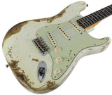 Fender Custom Shop 63 Stratocaster Limited, Super Heavy Relic, Faded Aged Olympic White
