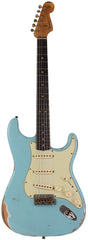 Fender Custom Shop Limited 1963 Stratocaster, Heavy Relic, Faded Aged Daphne Blue