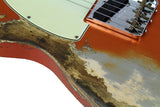 Fender Custom Shop LTD 63 Telecaster, Super Heavy Relic, Faded Aged Candy Tangerine