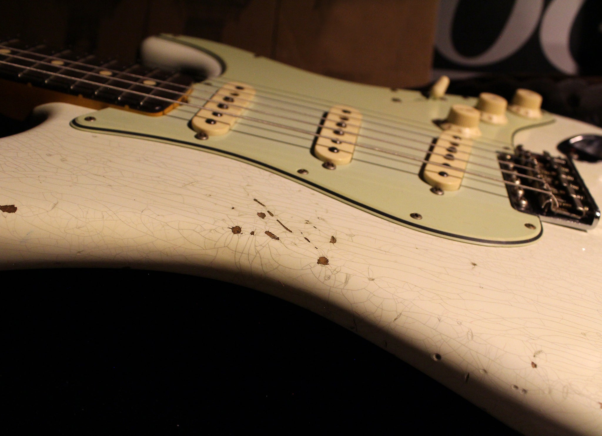 Fender Custom Shop LTD 1964 Stratocaster, Faded Olympic White
