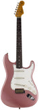 Fender Custom Shop 64 Journeyman Strat Guitar, Faded, Aged Burgundy Mist Metallic