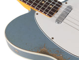 Fender Custom Shop 1964 Telecaster Custom, Heavy Relic, Aged Ice Blue Metallic