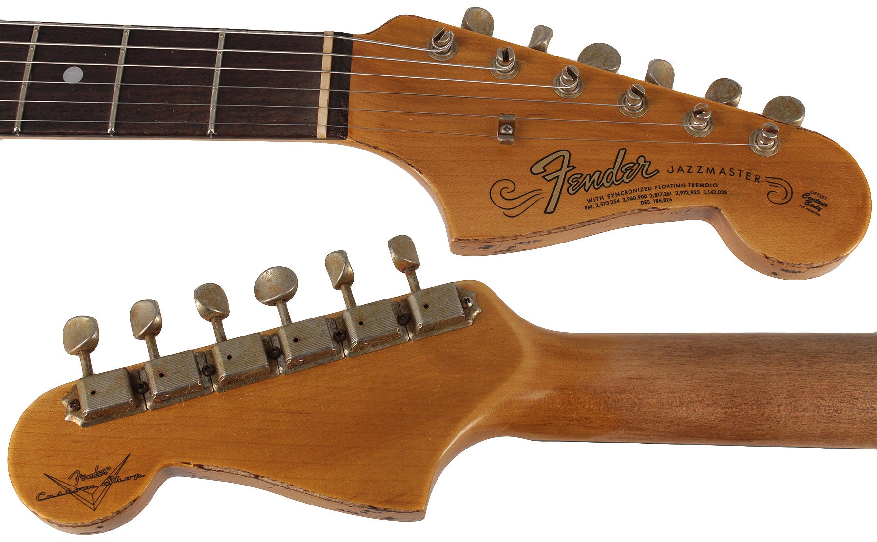 Fender Custom Shop 1965 Jazzmaster, Relic, Faded, Aged Surf