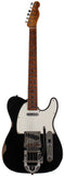 Fender Custom Shop 1969 Roasted Tele, Relic, Bigsby, Aged Black