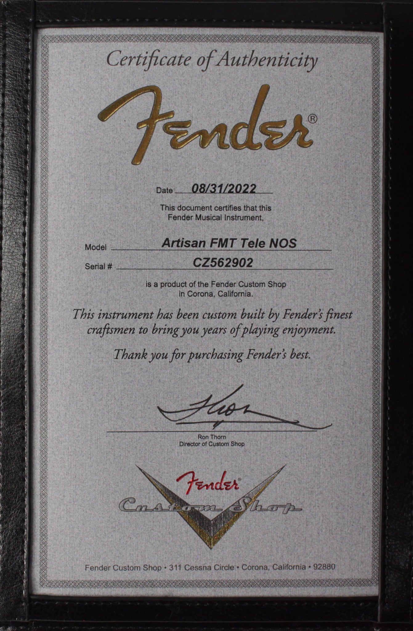 Fender Custom Shop Artisan P90 Telecaster, Fiji Mahogany Fender Custom Shop Artisan P90 Telecaster, Fiji Mahogany
