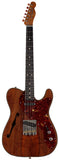 Fender Custom Shop Artisan Koa Thinline Telecaster Guitar, Aged Natural
