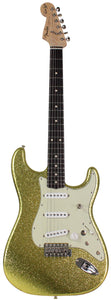 Fender Custom Shop Dick Dale Signature Stratocaster Guitar, Chartreuse Sparkle