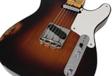 Fender Custom Shop Roasted Pine Double Esquire, Relic, Wide Fade 2-Color Sunburst