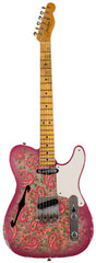 Fender Custom Shop LTD Double Esquire Thinline Custom Relic, Aged Pink Paisley