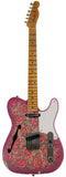 Fender Custom Shop LTD Double Esquire Thinline Custom Relic, Aged Pink Paisley