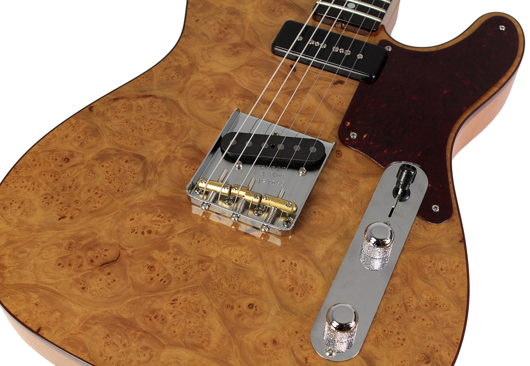 Fender Custom Shop Artisan P90 Telecaster, Fiji Mahogany, AAAA