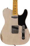 Fender Custom Shop Roasted Pine Double Esquire, Relic, Aged White Blonde