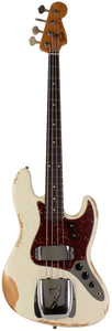 Fender Custom Shop 1961 Jazz Bass Heavy Relic, Aged Olympic White