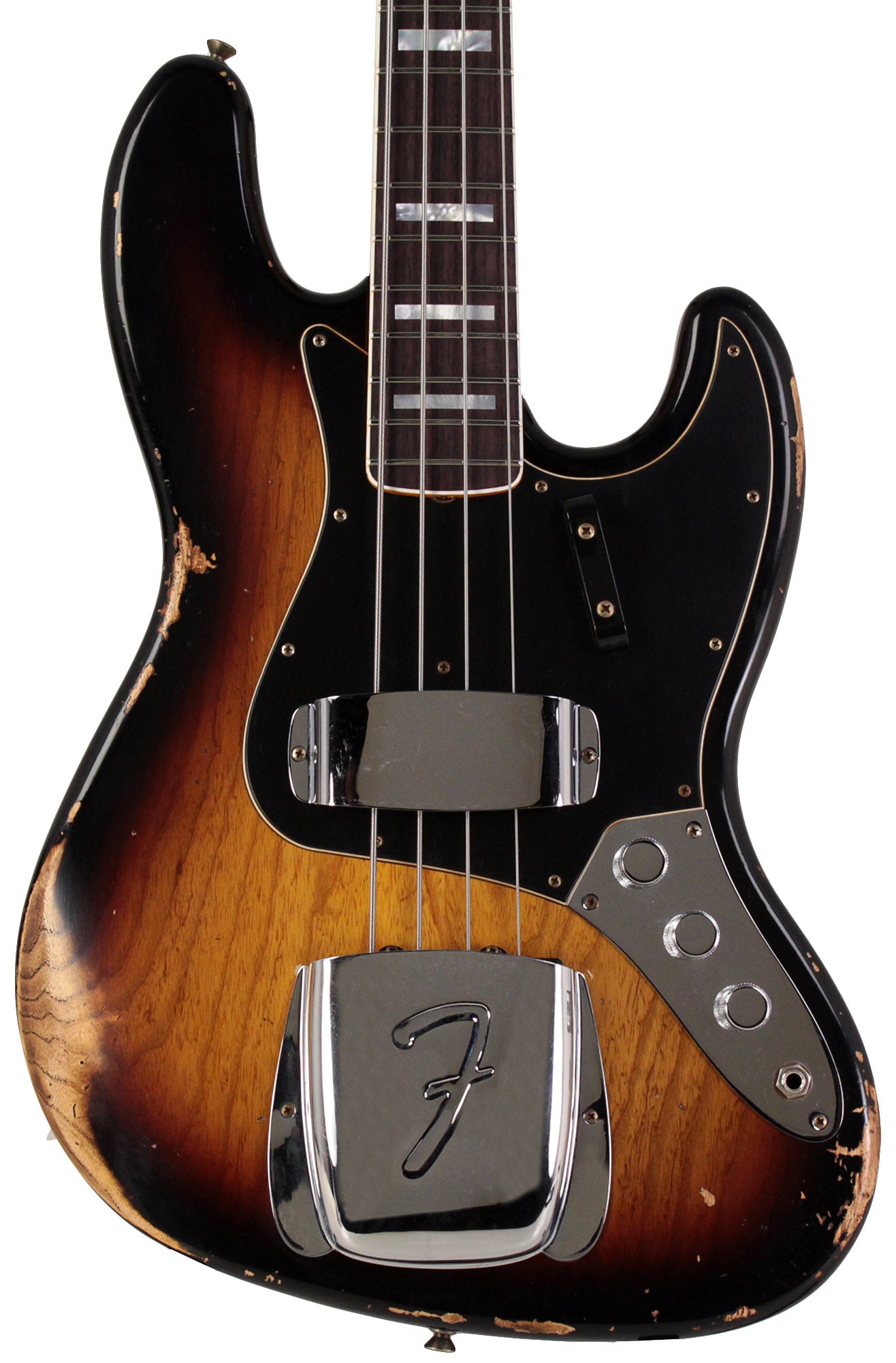 Fender Custom Shop Limited Custom Jazz Bass, Heavy Relic, Faded