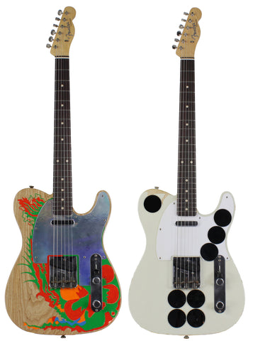jimmy page guitar pedals Fender Custom Shop Jimmy Page Dragon / Mirror Masterbuilt Telecaster S