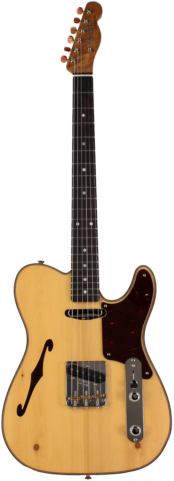 Fender Custom Shop Limited Knotty Pine Tele Thinline | Humbucker Music