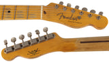Fender Custom Shop LTD Double Esquire Thinline Custom Relic, Aged Black Paisley