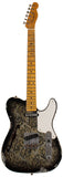 Fender Custom Shop LTD Double Esquire Thinline Custom Relic, Aged Black Paisley