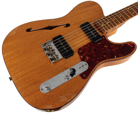 Fender Custom Shop Limited P-90 Tele Thinline Relic, Aged Natural