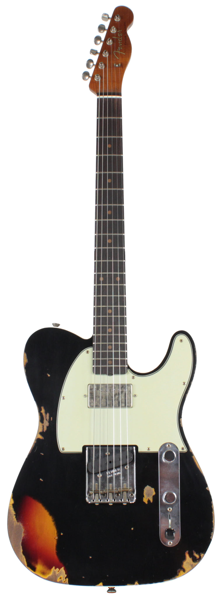 Fender Custom Shop Ltd Heavy Relic Reverse Custom HS Tele, Black o