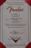 Fender Custom Shop Custom Tele Deluxe, Masterbuilt Apprentice Levi Perry, Black w/ Gold Flake