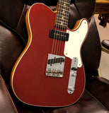 Fender Custom Shop LTD P90 Maho Telecaster, Journeyman Relic, Aged Firemist Red