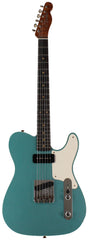 Fender Custom Shop LTD P90 Maho Telecaster, Journeyman Relic, Aged Teal Green Metallic