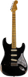 Fender Custom Shop Limited Roasted Poblano II Strat, Relic, Aged Black