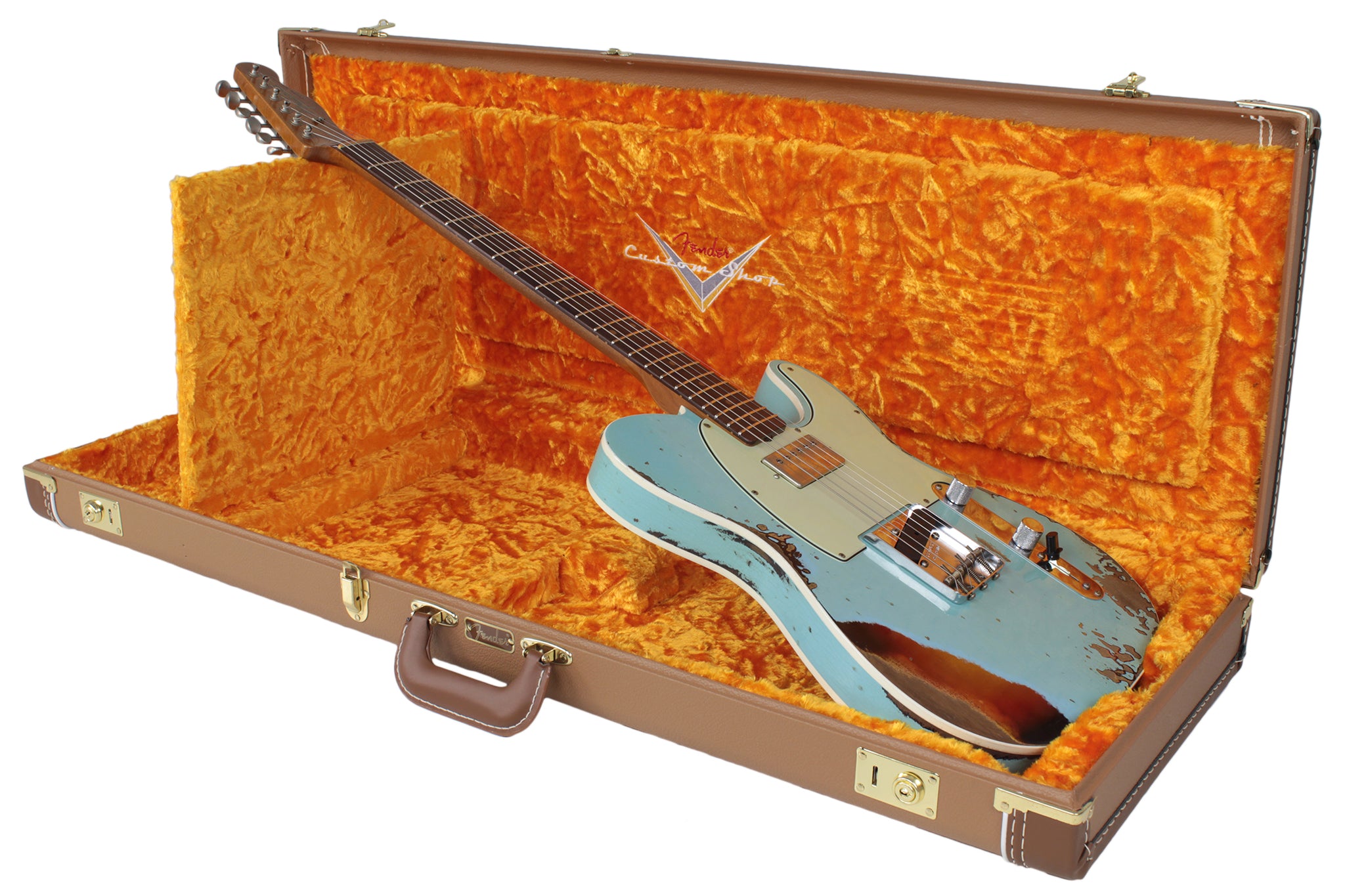 Fender Custom Shop Ltd Heavy Relic Reverse Custom HS Tele, Daphne