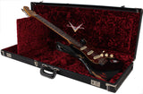 Fender Custom Shop Limited Roasted Poblano Strat, Heavy Relic, Aged Black over 3TS