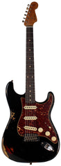 Fender Custom Shop Limited Roasted Poblano Strat, Heavy Relic, Aged Black over 3TS