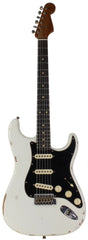 Fender Custom Shop Limited Roasted Poblano Strat, Relic, Aged Olympic White