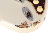 Fender Custom Shop Limited Roasted Poblano Strat, Heavy Relic, Aged Olympic White over 3TS