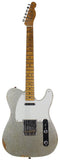 Fender Custom Shop Ltd Relic Double Esquire Special, Black w/Silver Sparkle