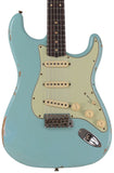Fender Custom Shop Limited 1960 Relic Stratocaster, Aged Daphne Blue