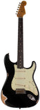 Fender Custom Shop Limited 1963 Stratocaster, Heavy Relic, Aged Black