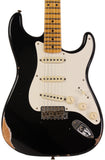 Fender Custom Shop Limited 1957 Stratocaster Relic Guitar, Aged Black