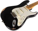 Fender Custom Shop Limited 1957 Stratocaster Relic Guitar, Aged Black