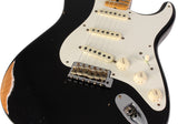 Fender Custom Shop Limited 1957 Stratocaster Relic Guitar, Aged Black