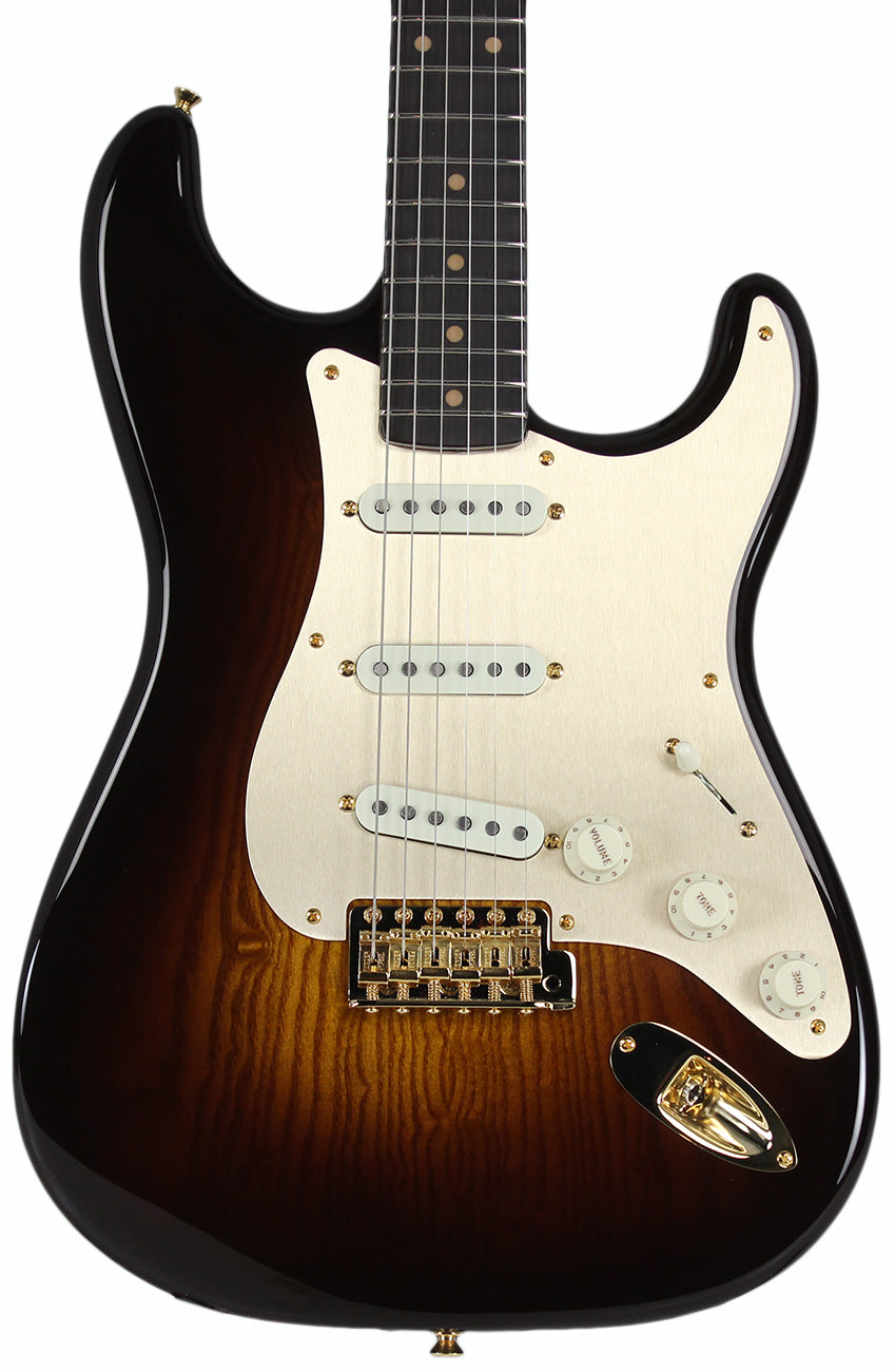 Fender Custom Shop Artisan Tamo Ash Stratocaster - Chocolate Fade