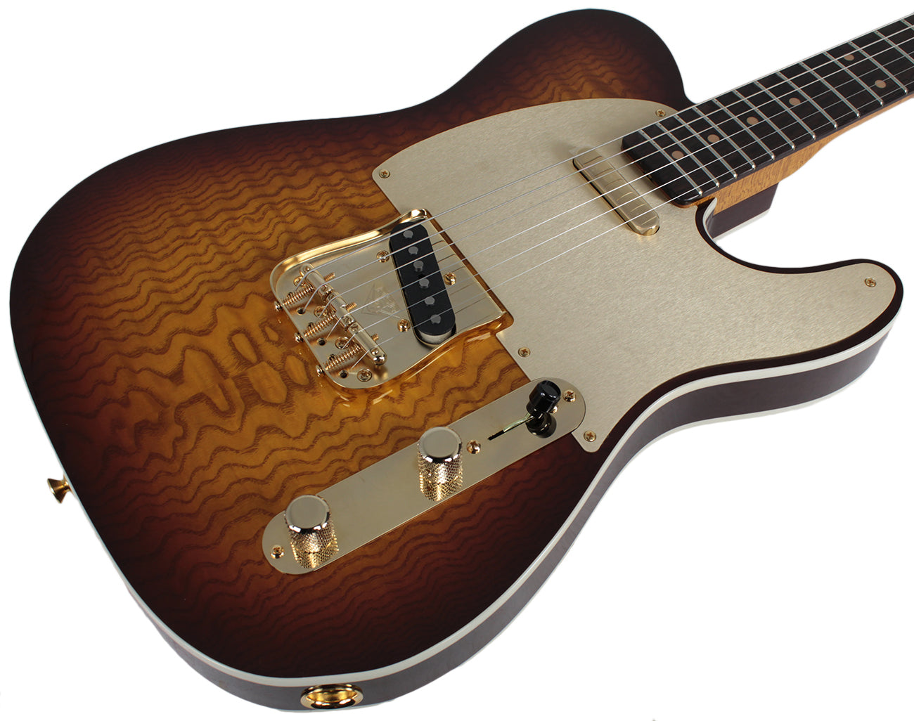 Fender Custom Shop Artisan Tamo Ash Telecaster - Chocolate Fade