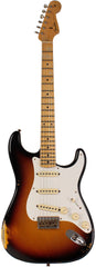 Fender Custom Shop Limited Troposphere Strat Ht Heavy Relic Guitar, Super Faded Aged 2 Color Sunburst