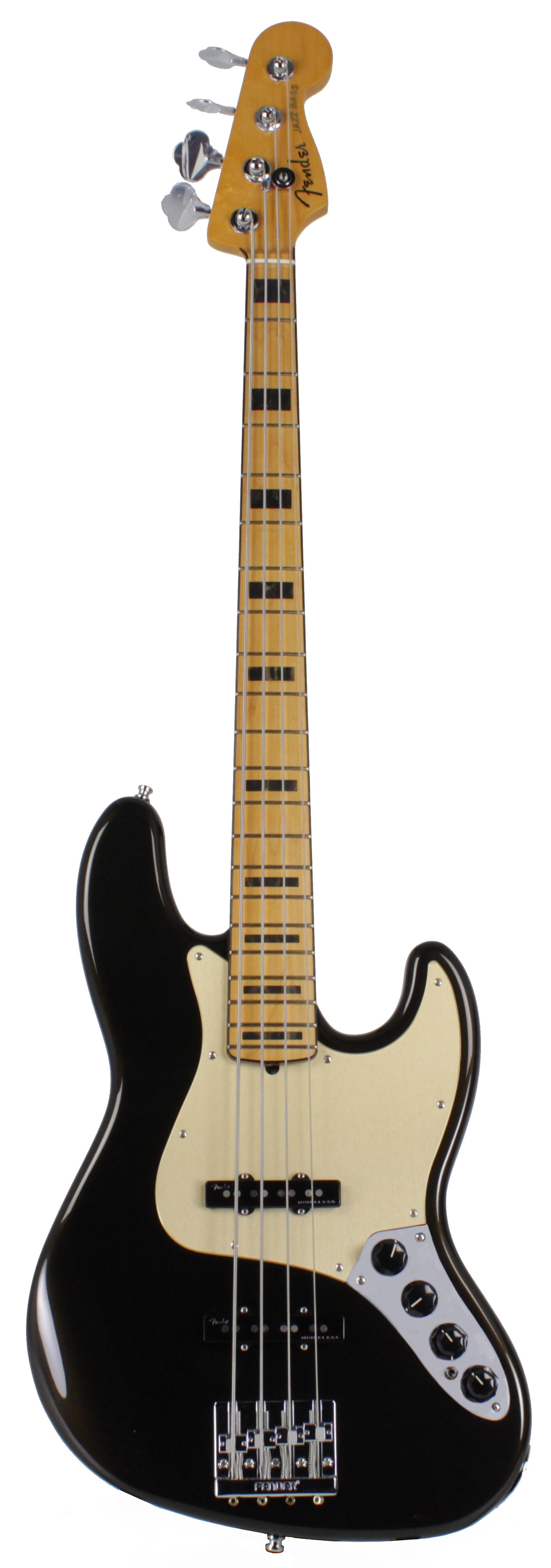 Fender American Ultra Jazz Bass, Maple, Texas Tea | Humbucker Music